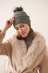 Sidse Beanie Groen/Heg Groen