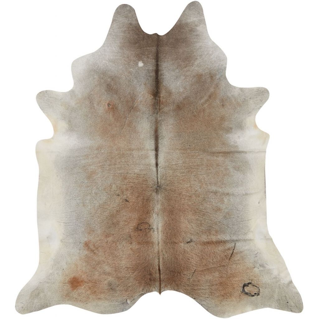 Koeienhuid Vloerkleed | Grijs Beige | 3,8 m²