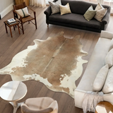Koeienhuid Vloerkleed | Grijs Beige | 4,22 m²