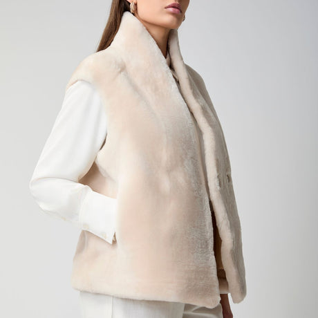 Lorena Vest Beige