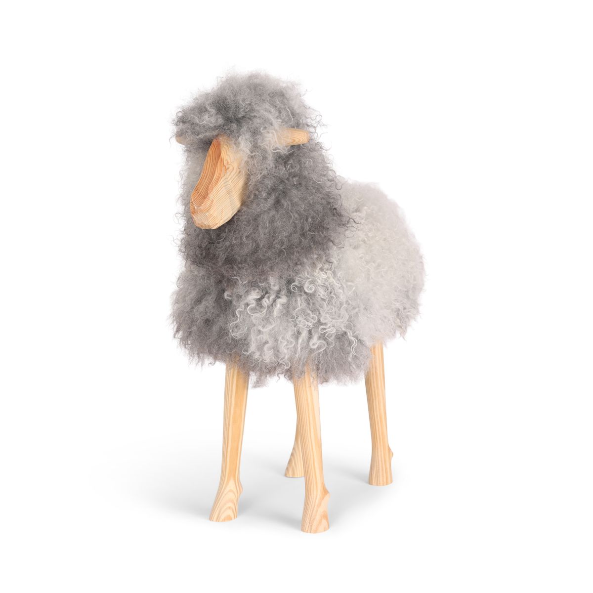 Signature Staand Schaap | Large Gotland Natuurlijk Grijs