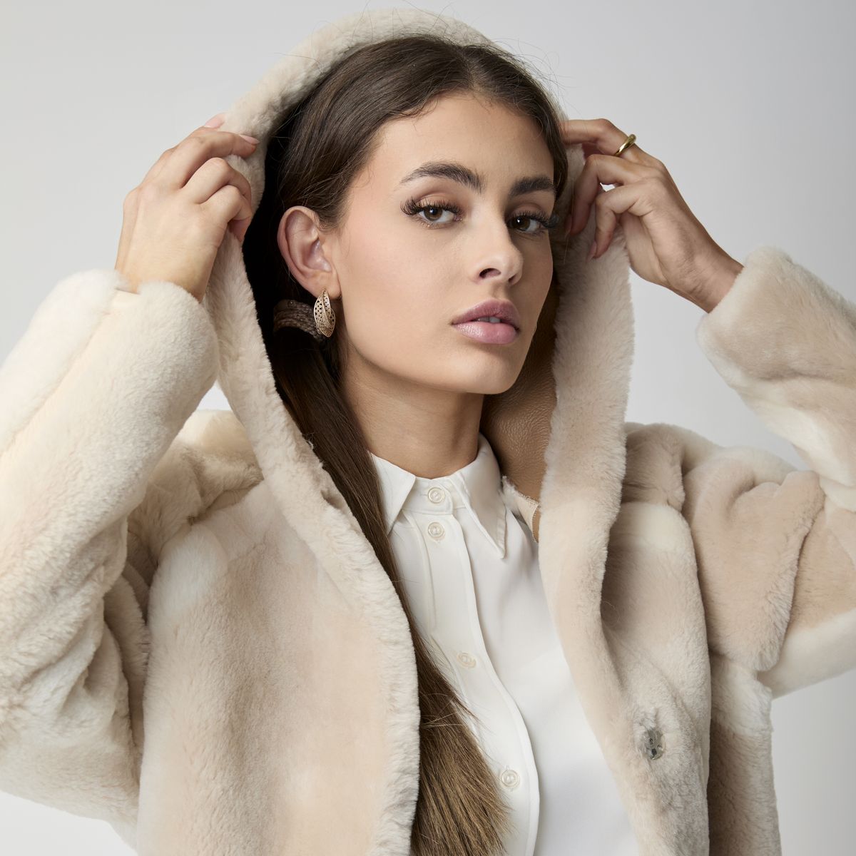 Leah Jas Beige/Bruin