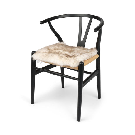 Stoel Cover | Met Backing | Langharig | Nieuw- Zeeland | 40x40m cm Wolf Tip