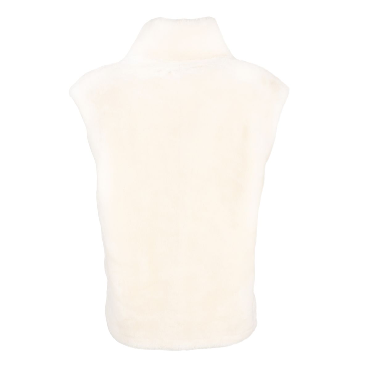 Lorena Vest Leer Bruin/Ivoor