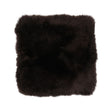 Stoel Kussenhoes | Langharig | Nieuw-Zeeland | 40x40 cm Chocolade
