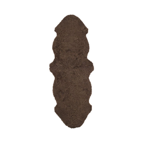 Dubbele Schapenvacht | Kortharig | Nieuw- Zeeland | 160x60 cm Paddestoel