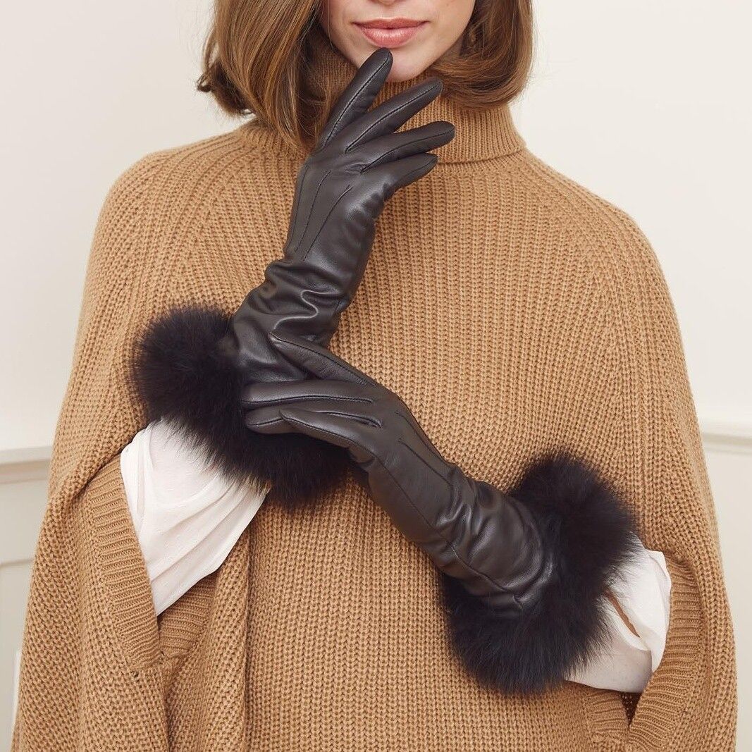 Pixie Lange Handschoenen Zwart
