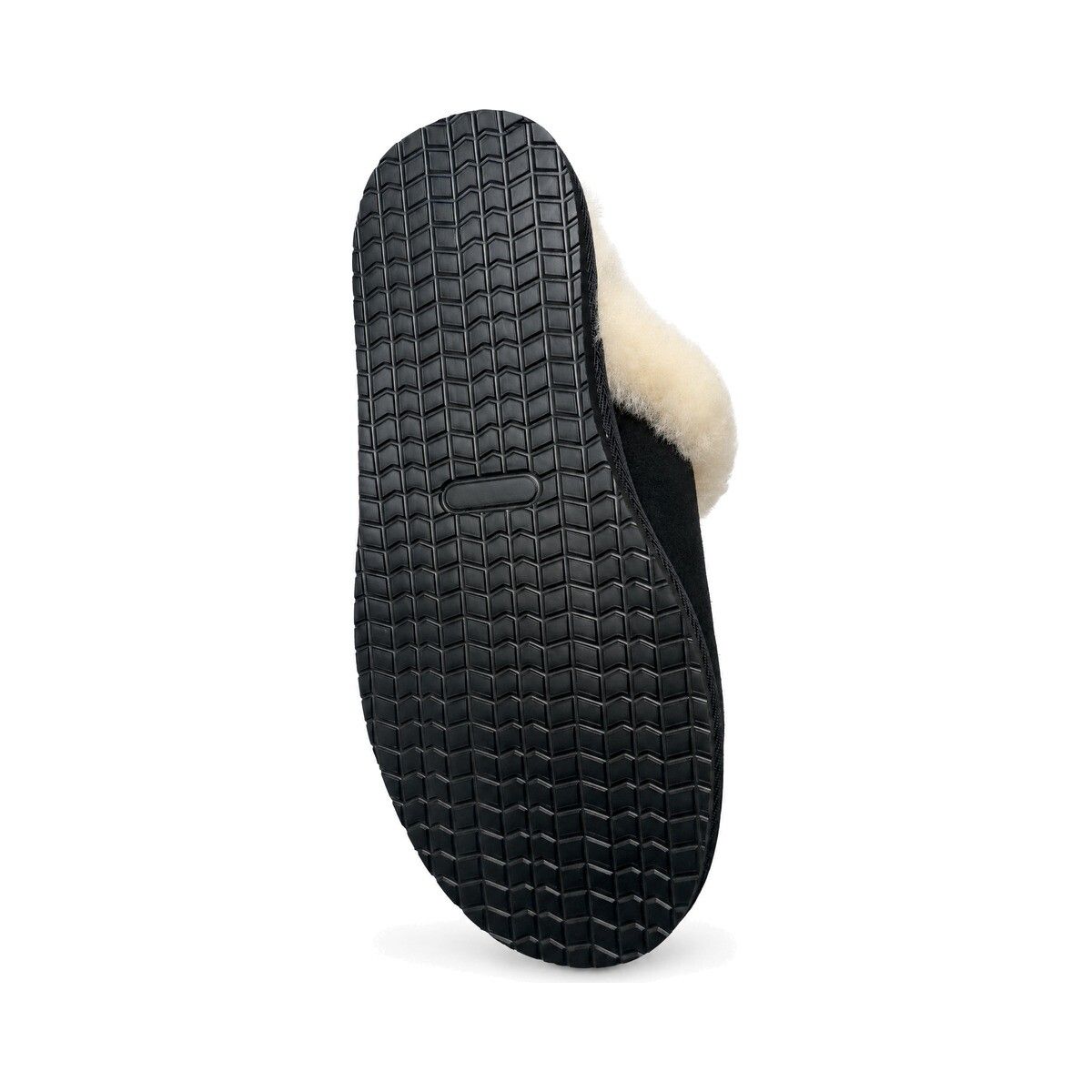 Nordic Curly Pantoffel Zwart