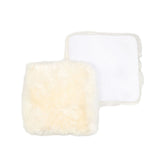 Stoel Cover | Met Backing | Langharig | Nieuw- Zeeland | 40x40m cm Ivoor