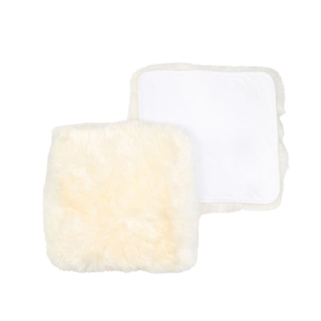 Stoel Cover | Met Backing | Langharig | Nieuw- Zeeland | 40x40m cm Ivoor