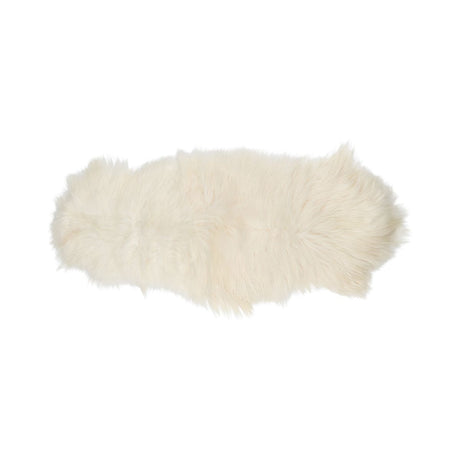 Dubbele IJslandse Schapenvacht | Natuurlijke kleuren | Langharig | 160 cm Off White