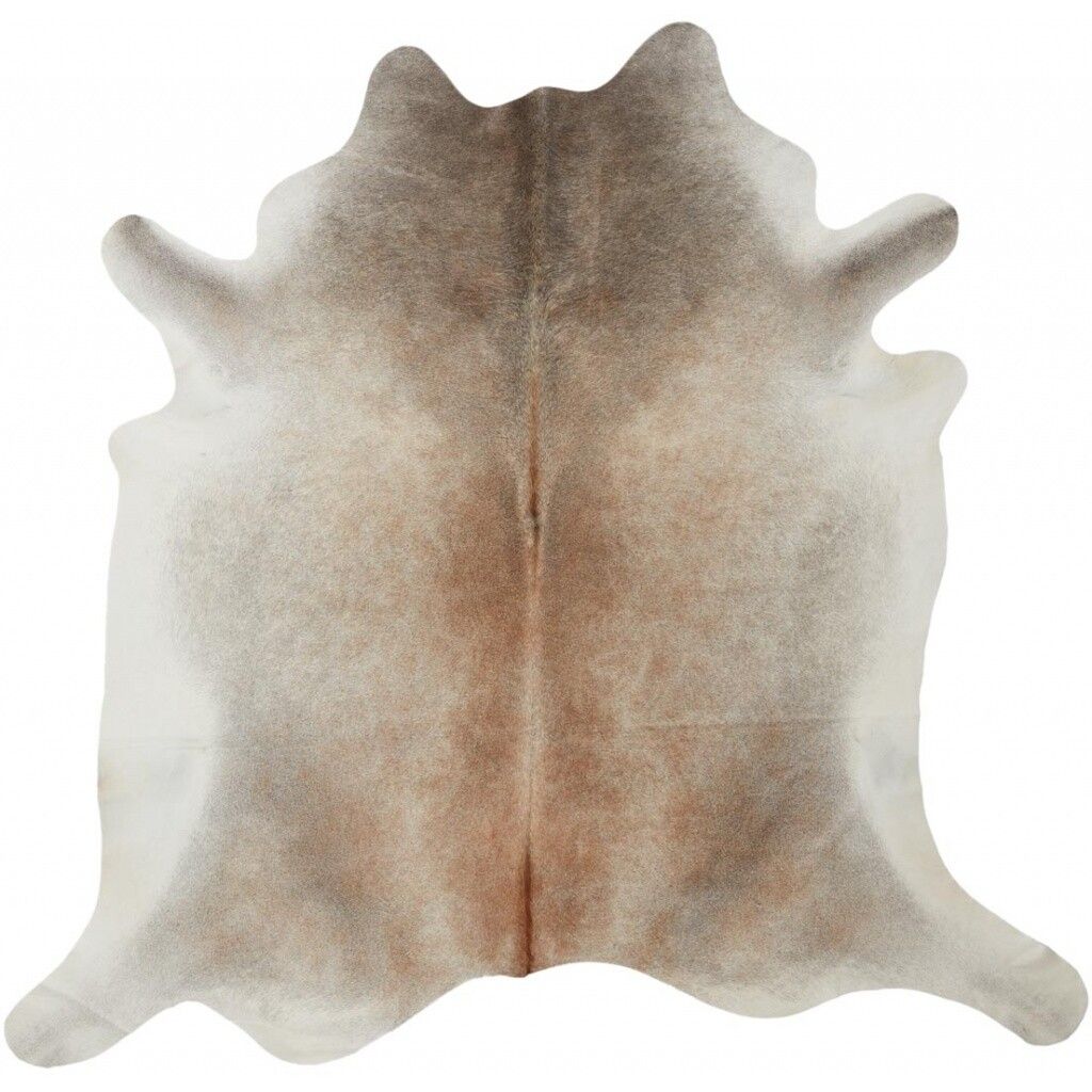 Koeienhuid Vloerkleed | Grijs Beige | 3,8 m²
