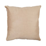Premium Koeienhuid Kussen | Dubbelzijdig Beige