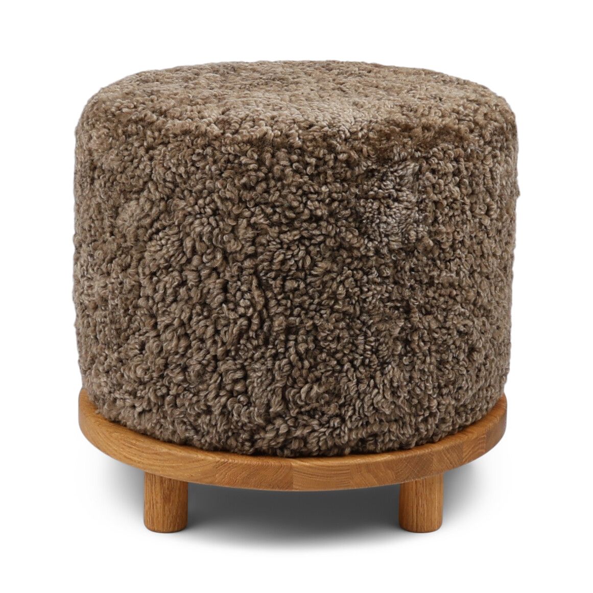 Simon Poef | Kortharige Schapenvacht | D46xH42 cm