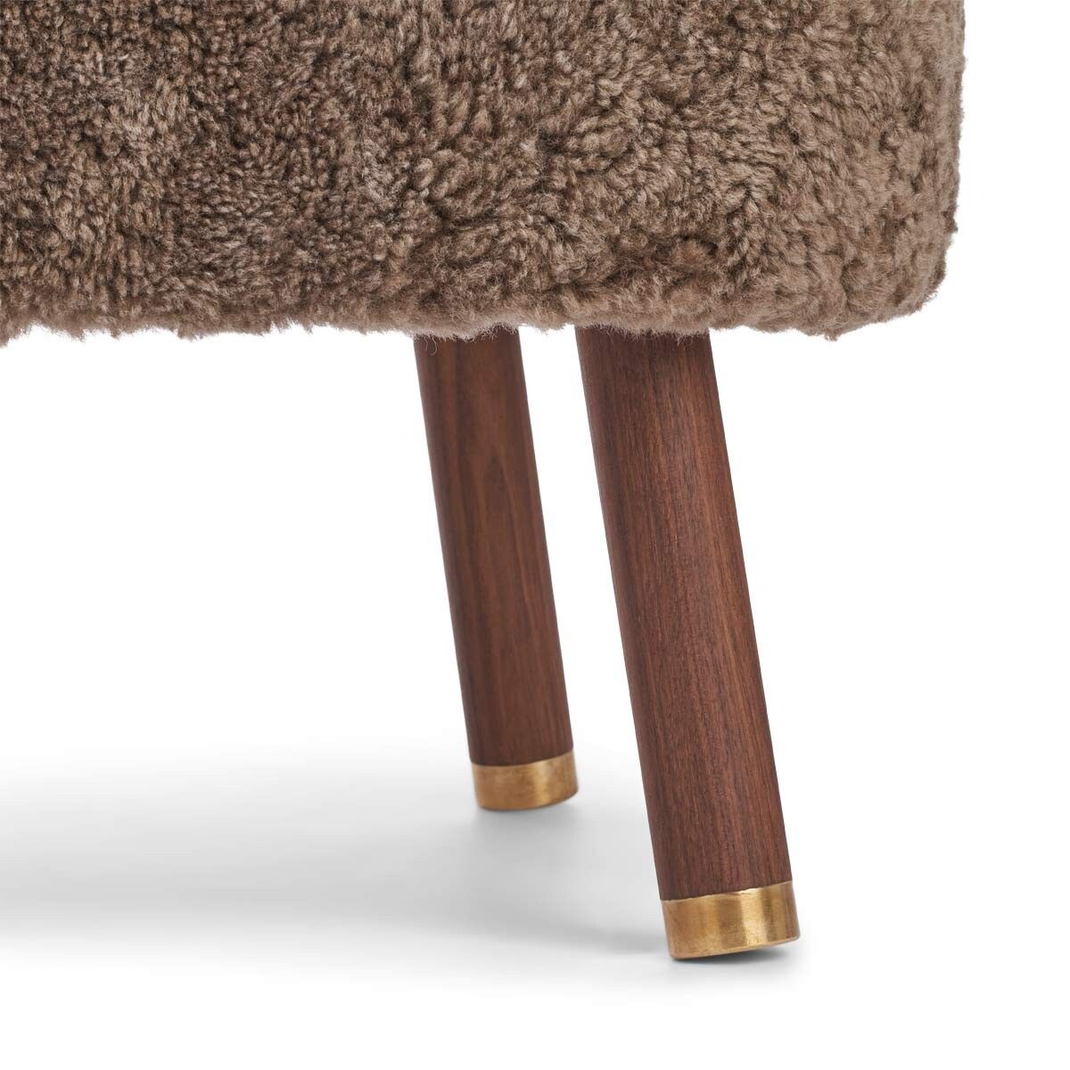 Emil Loungestoel | Kortharige Schapenvacht Taupe