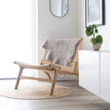 Merino Schapenvacht | Kortharig | Ca. 90x60 cm Ivoor