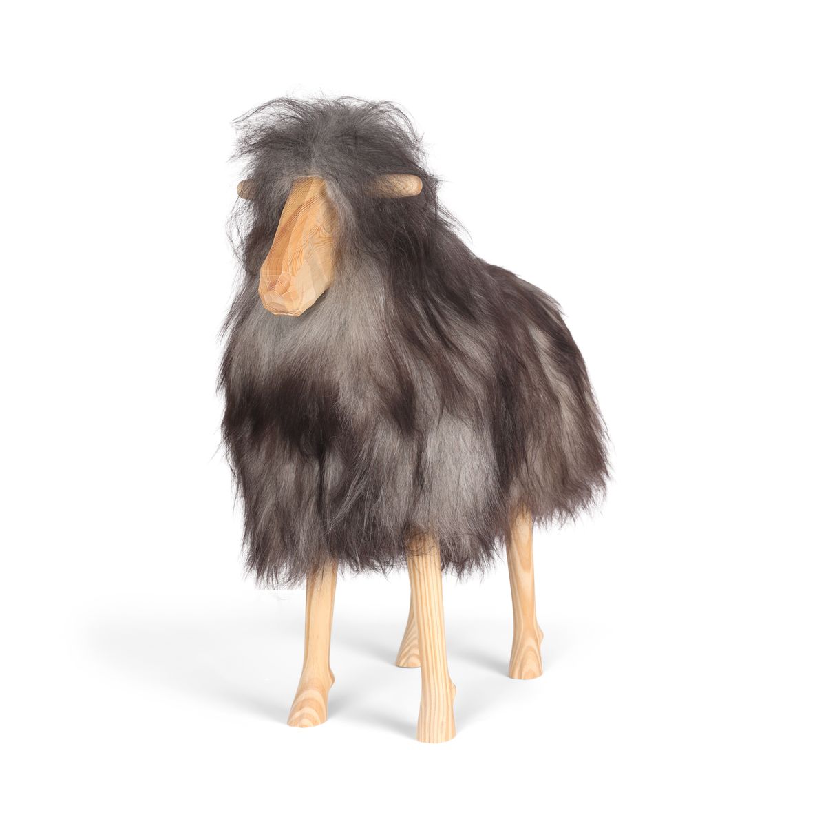 Signature Staand Schaap | Large Natuurlijk Grijs