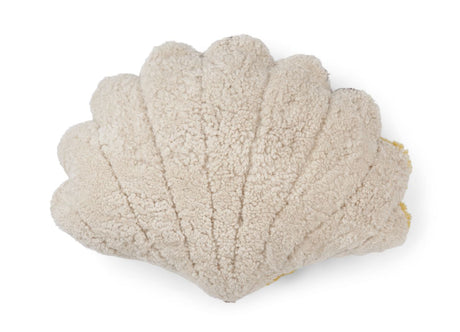Schelpen Kussen Patroon | 35x50 cm | 42x58 cm | 75x54 cm Geel/Taupe/Beige