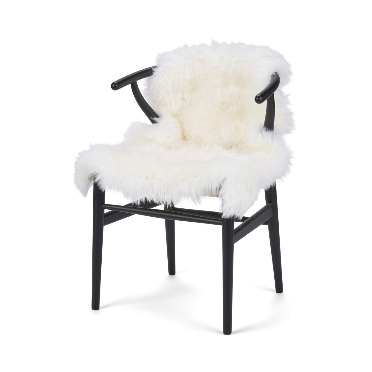 Merino Schapenvacht | Nieuw-Zeeland | Gekleurd | Langharig | 90 cm