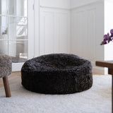 Zitzak | Korte Wol | Medium | Large Antraciet Grijs