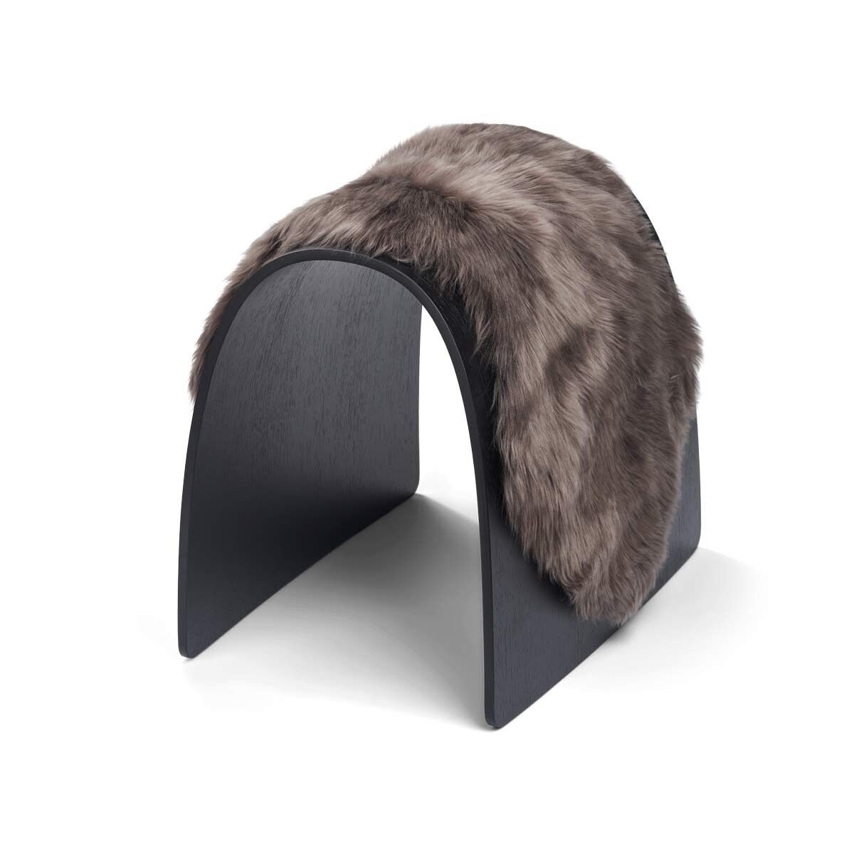 Schapen Kruk Cover | Lange Wol Walnoot bruin