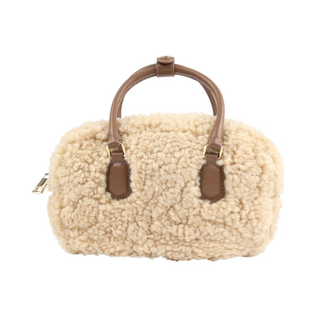Chloe Bowlingtas | Schapenvacht Beige