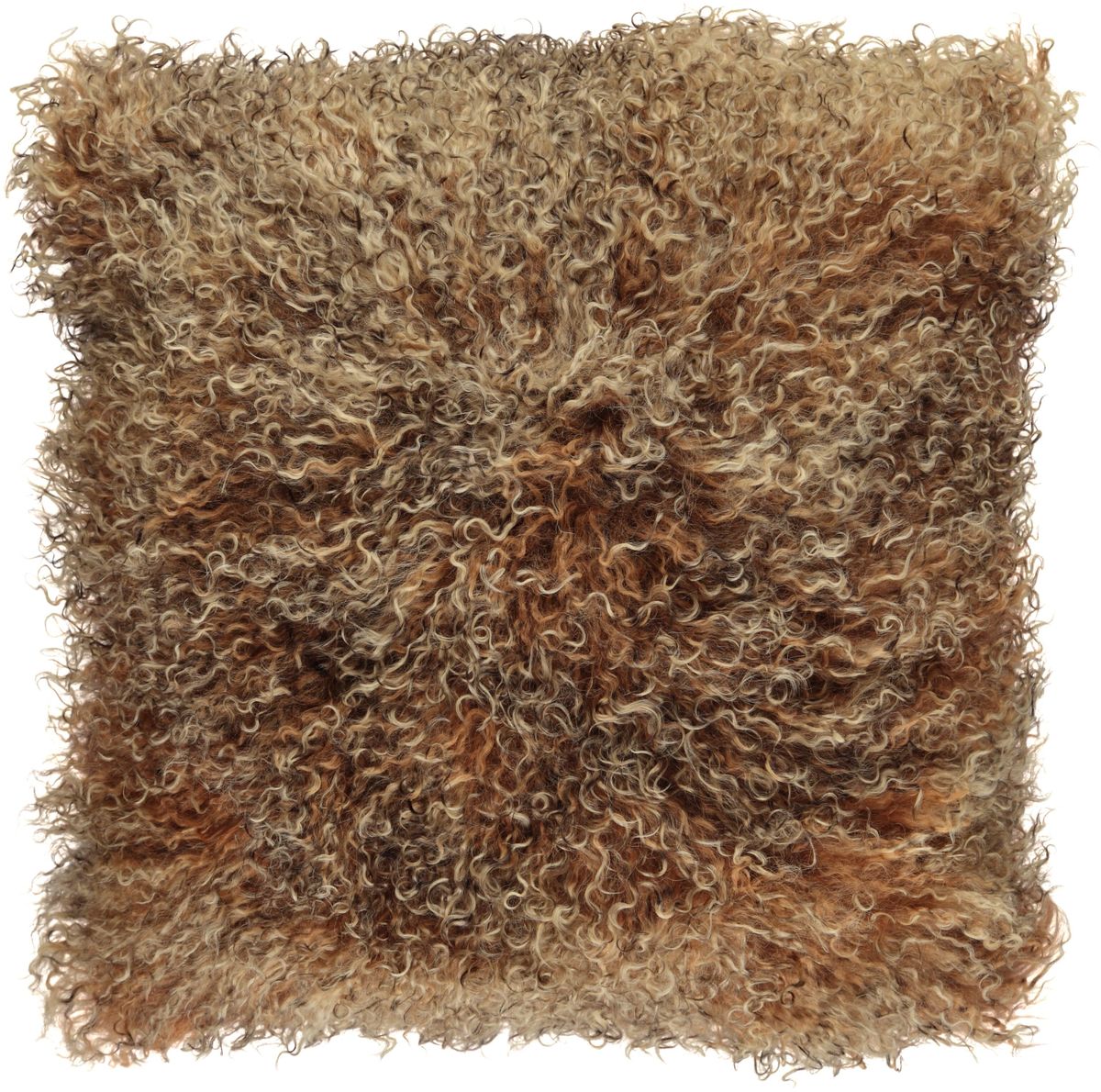 Curly Schapenvacht Kussen | Dubbelzijdig | 56x56 cm | 40x40 cm