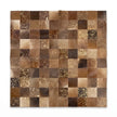 Design vloerkleed van koeienhuid | Brazilië | 200 x 200 cm