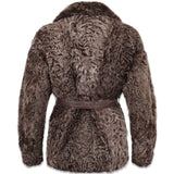 Valeria Jas | Kalgan Lamsvacht Bruin Snow Top