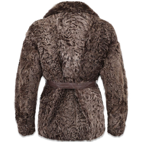 Valeria Jas | Kalgan Lamsvacht Bruin Snow Top