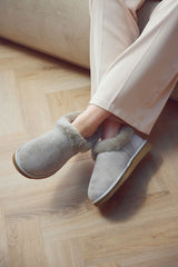 Pantoffel Licht Grijs