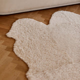 Nieuw- Zeelandse schapenvacht | Kortharig | Kleed 180x110 cm Antraciet Grijs