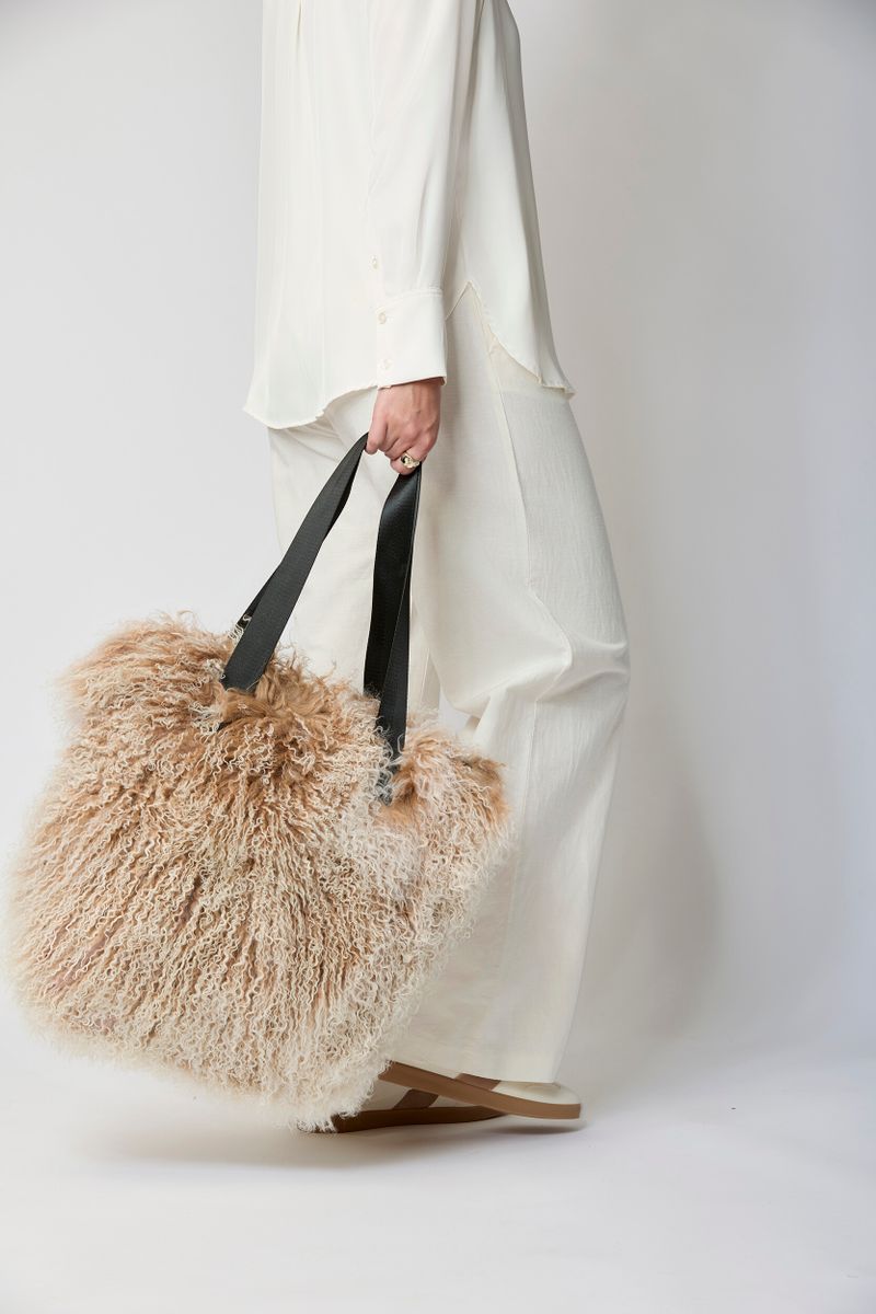Hailey Shopper Taupe/Sneeuwtop