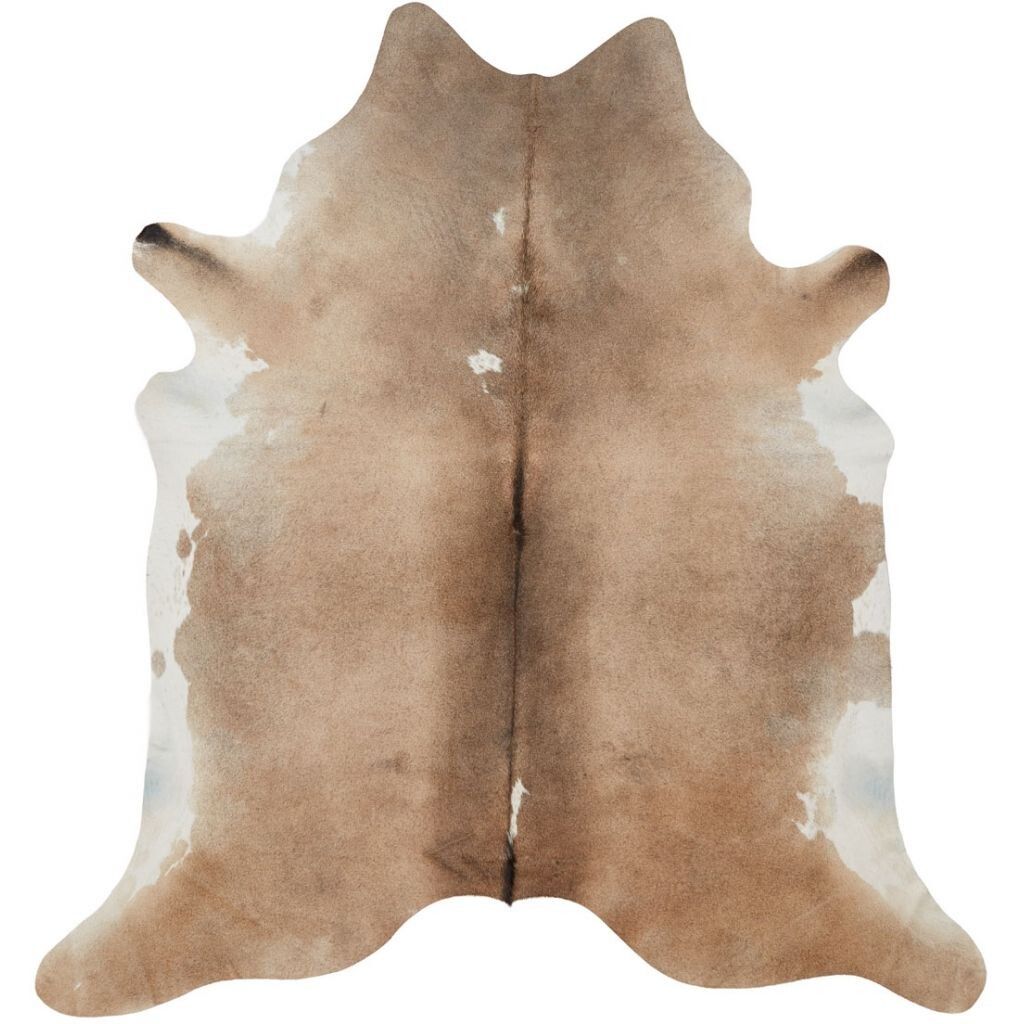 Koeienhuid Vloerkleed | Grijs Beige | 3,9 m²