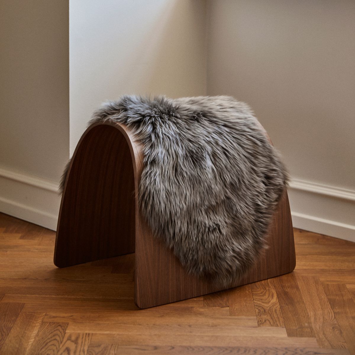 Schapen Kruk Cover | Lange Wol Zwart