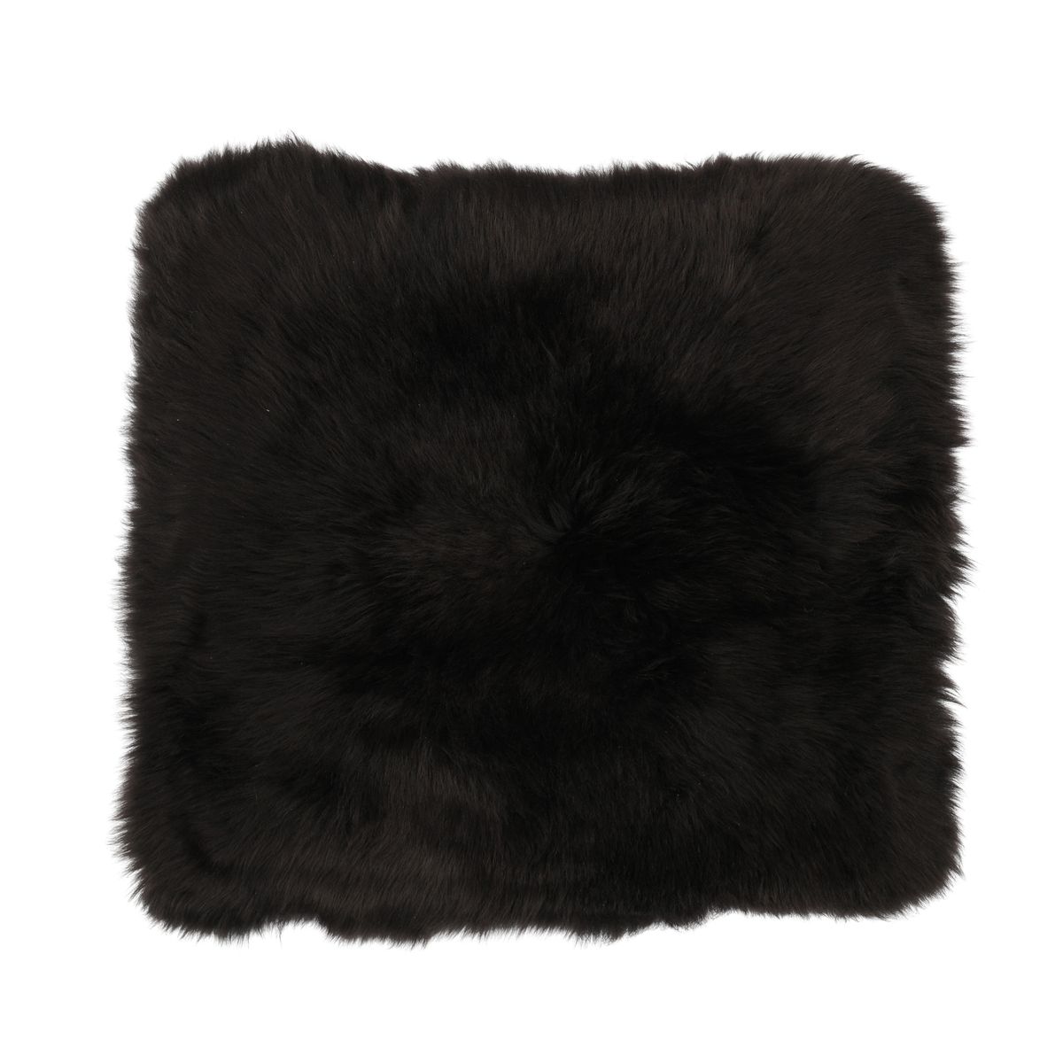 Stoel Cover | Met Backing | Langharig | Nieuw- Zeeland | 40x40m cm Chocolade