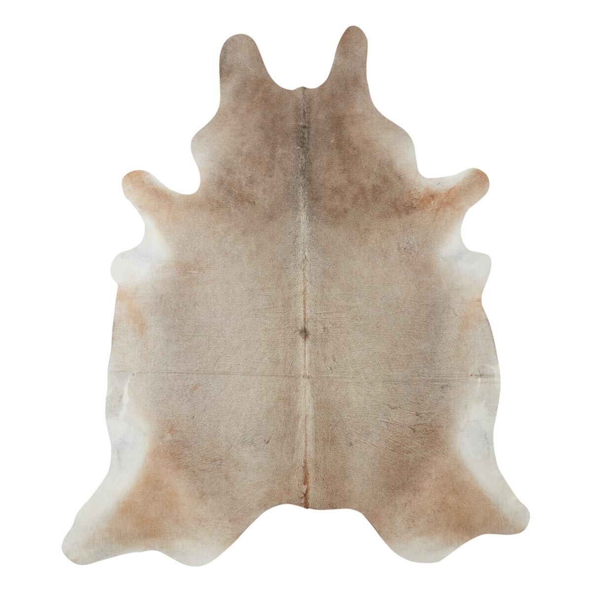 Koeienhuid Vloerkleed | Grijs Beige | 3,9 m²