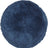 Mocassin Kussen | Dubbelzijdig | Ø45 cm Marineblauw