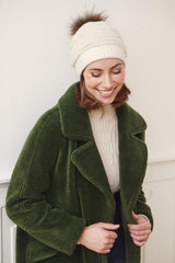Sidse Beanie Licht Beige/Mokka