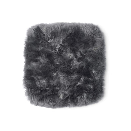 Langharige Schapenvacht Cover Zero Waste Staal Grijs