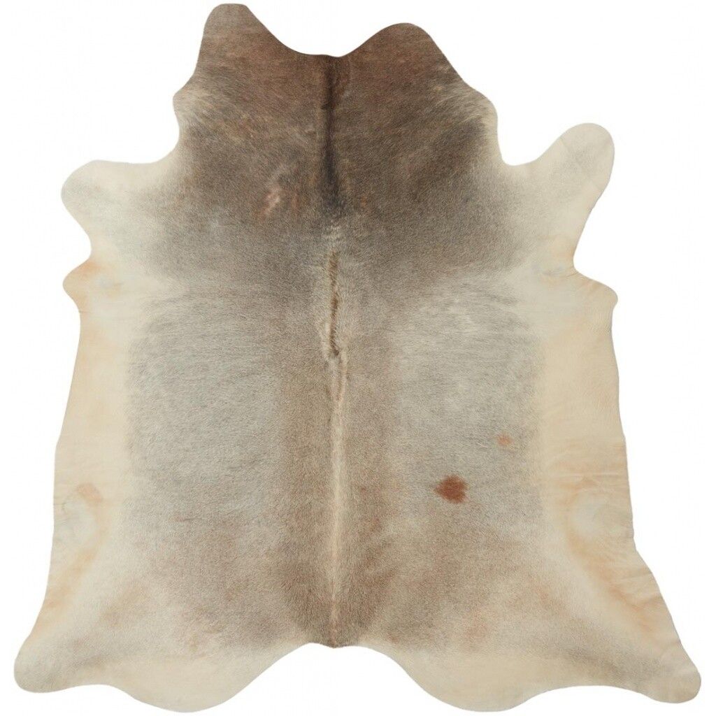 Koeienhuid Vloerkleed | Grijs Beige | 3,8 m²