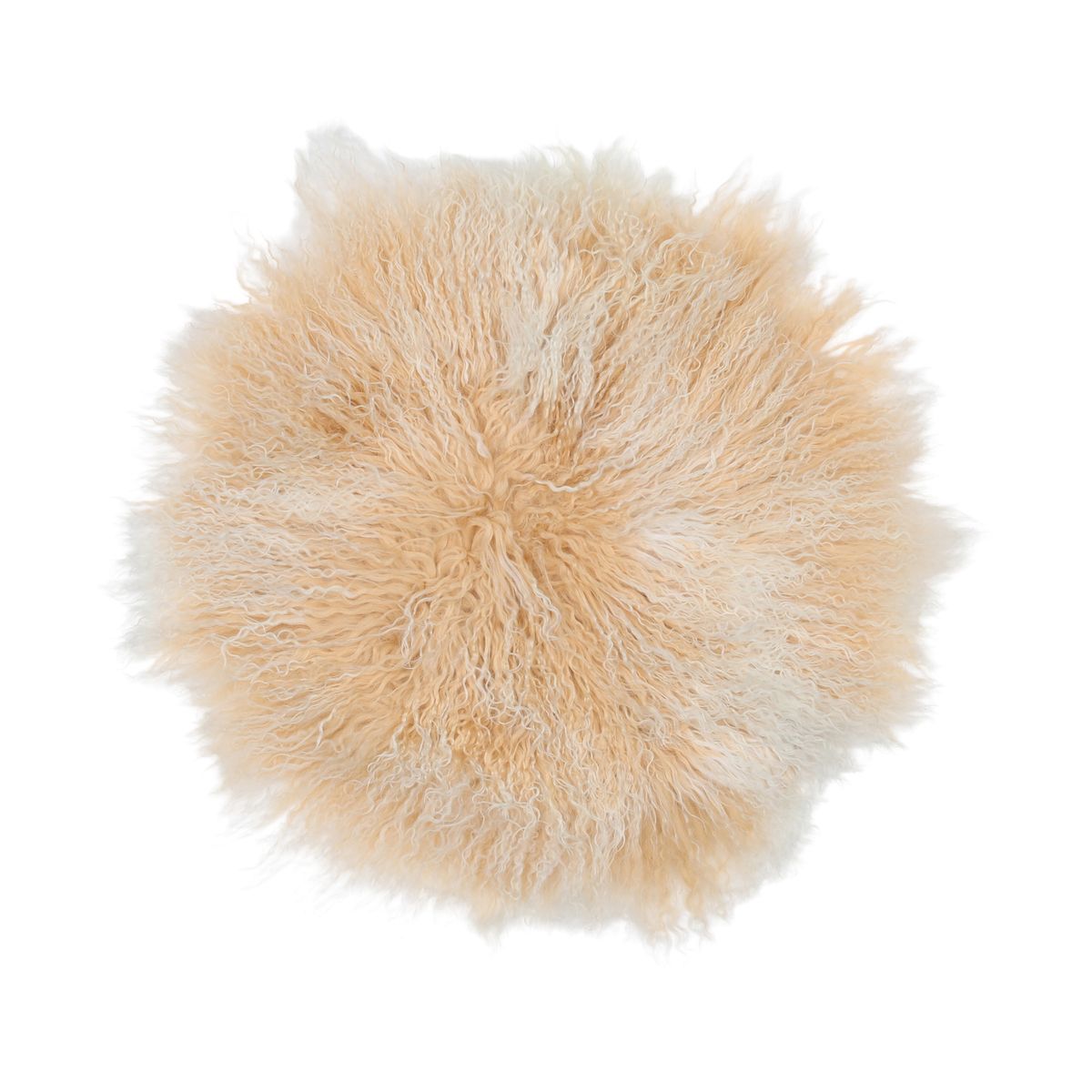 Tibetaanse Schapenvacht Stoel Cover | 34cm Arctic Sunrise