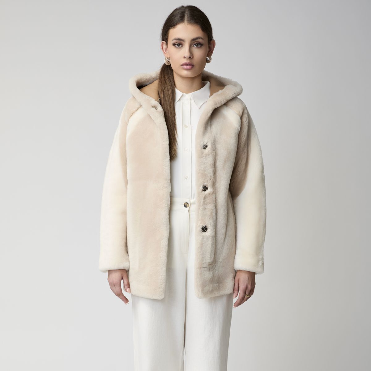 Leah Jas Beige/Bruin