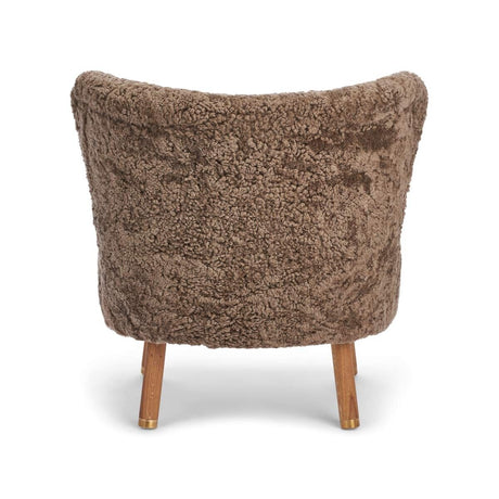 Emil Loungestoel | Kortharige Schapenvacht Taupe