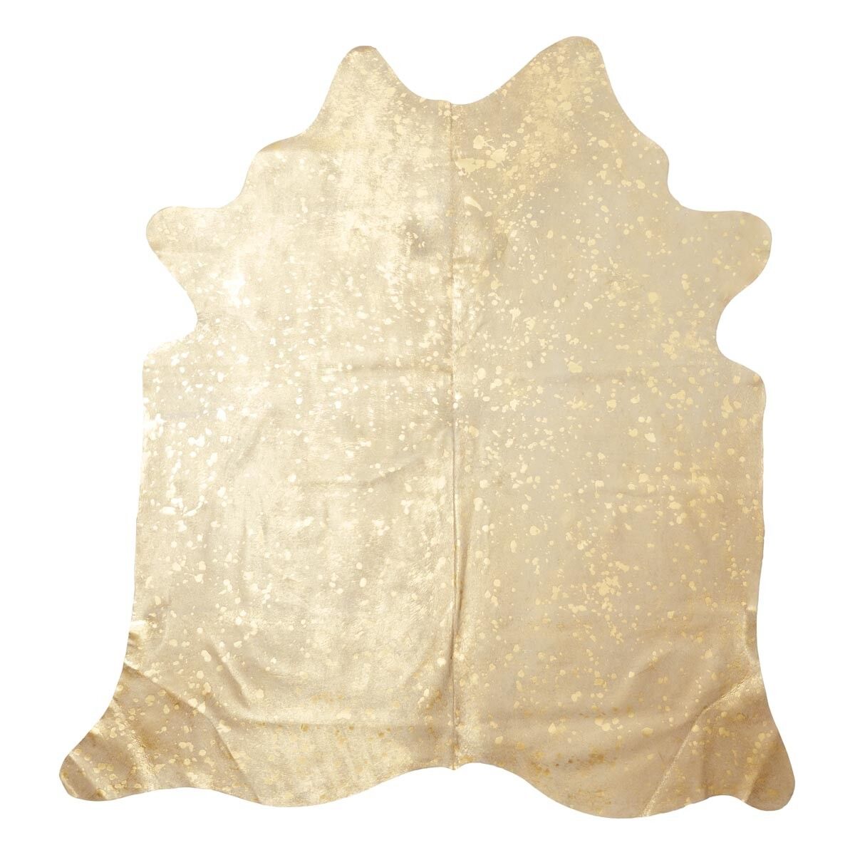 Koeienhuid Vloerkleed | Goud | 3,7 m²