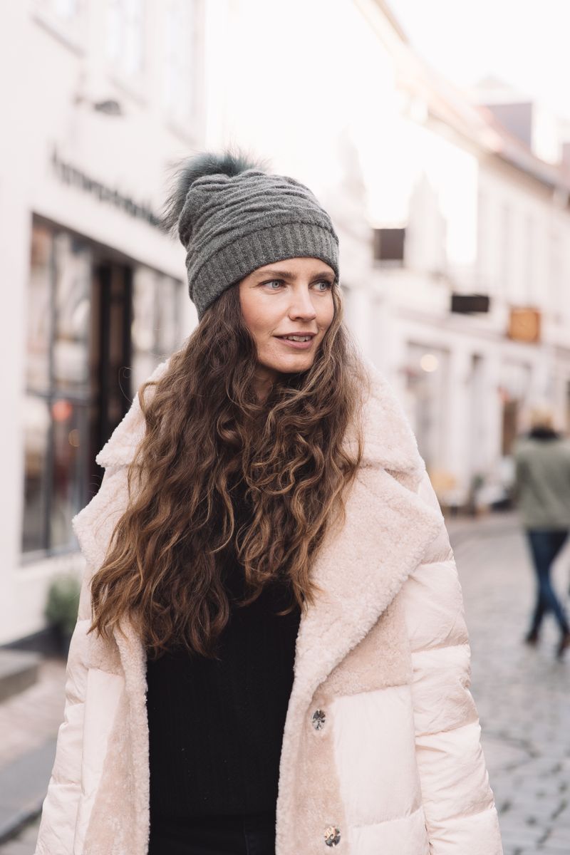 Sidse Beanie Groen/Heg Groen