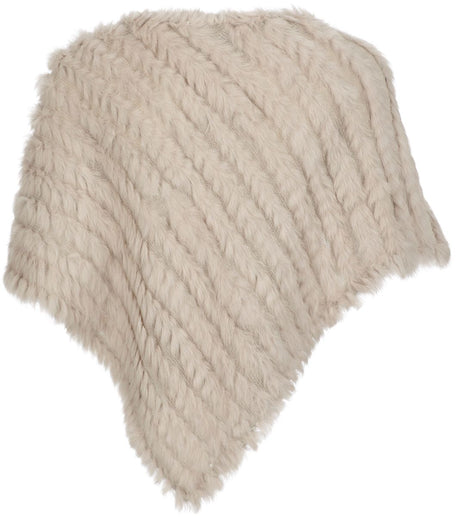 Molly Poncho Parelgrijs