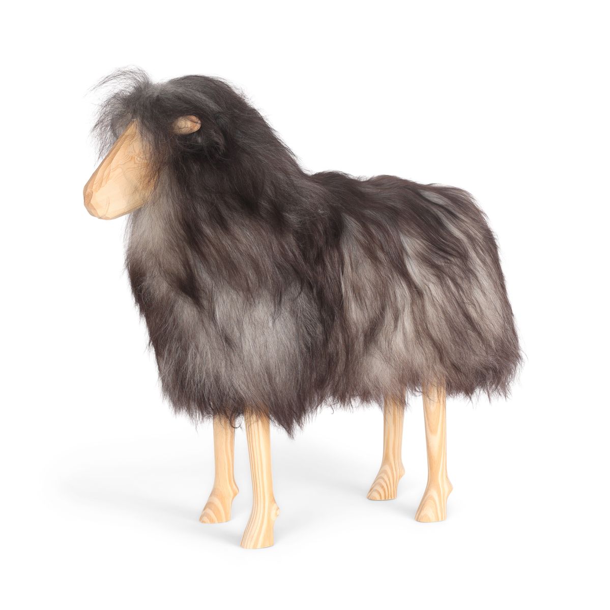 Signature Staand Schaap | Large Natuurlijk Grijs