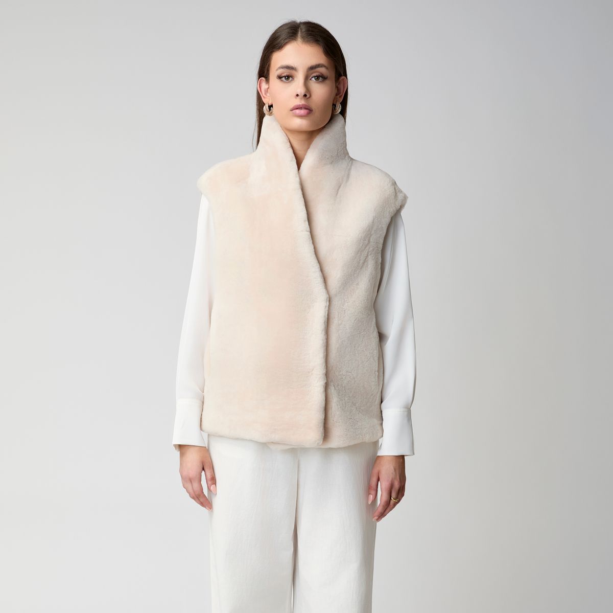 Lorena Vest Beige