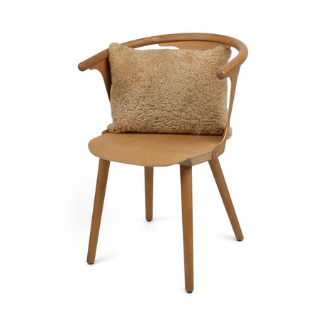 Schapenvacht Kussen | Kortharig | Nieuw- Zeeland | 35x45 cm Honing